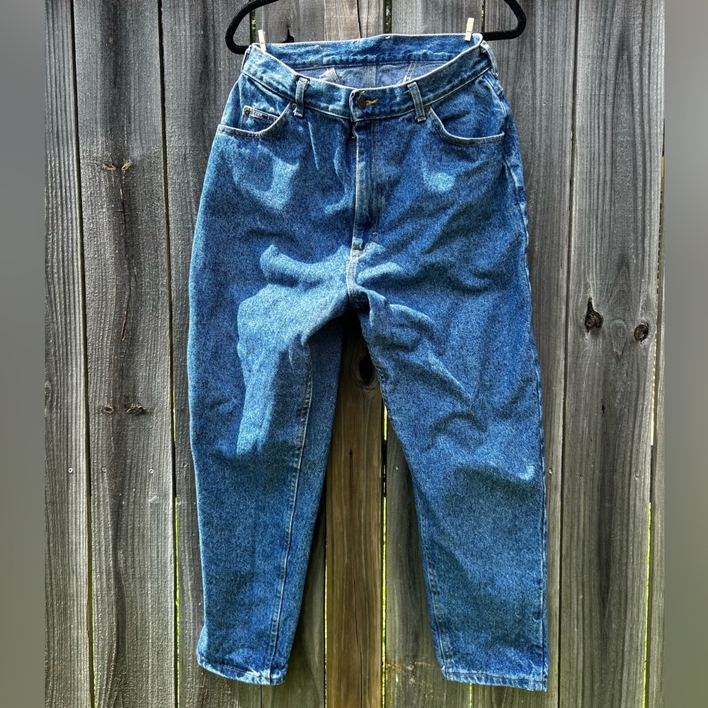 Vintage Lee Mom Blue Denim Jeans